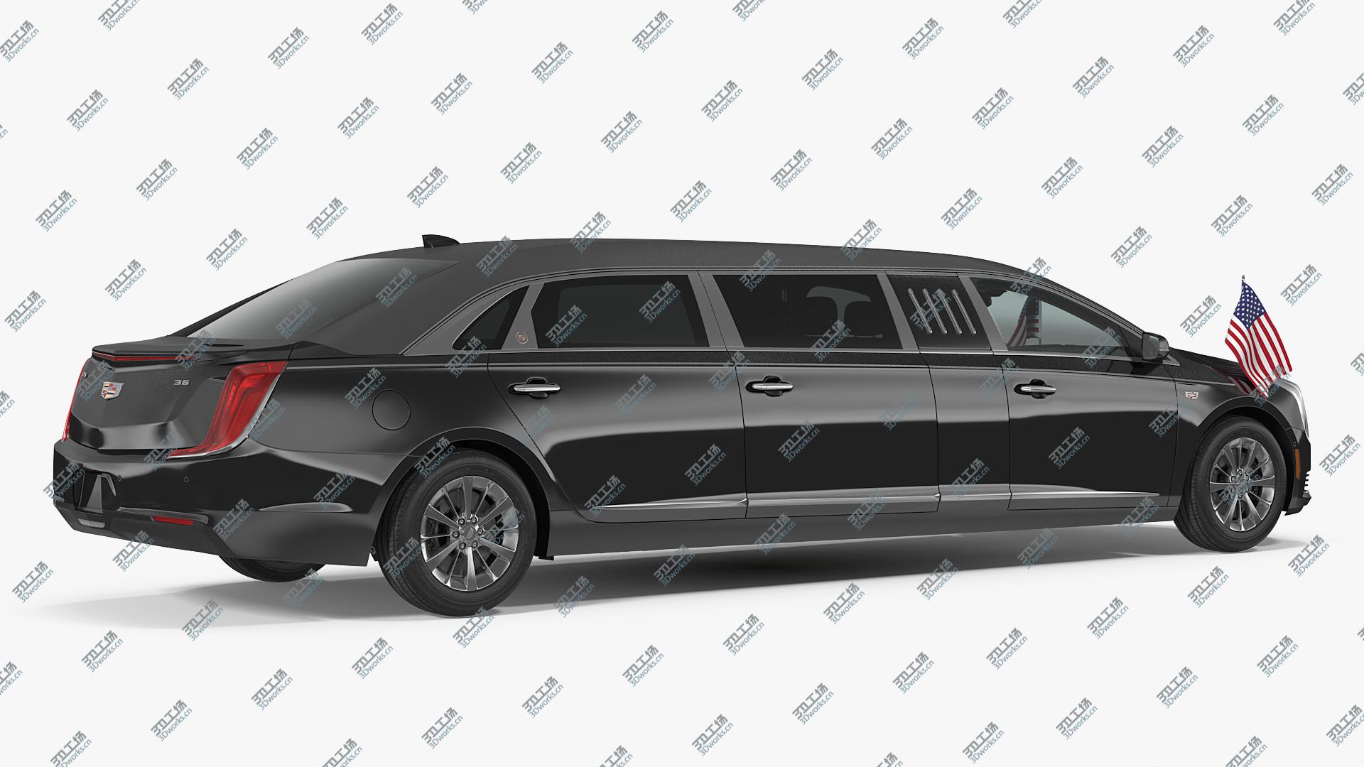 images/goods_img/2021040164/Presidential Limousine Cadillac SS 70 Stretch with American Flag 3D/4.jpg